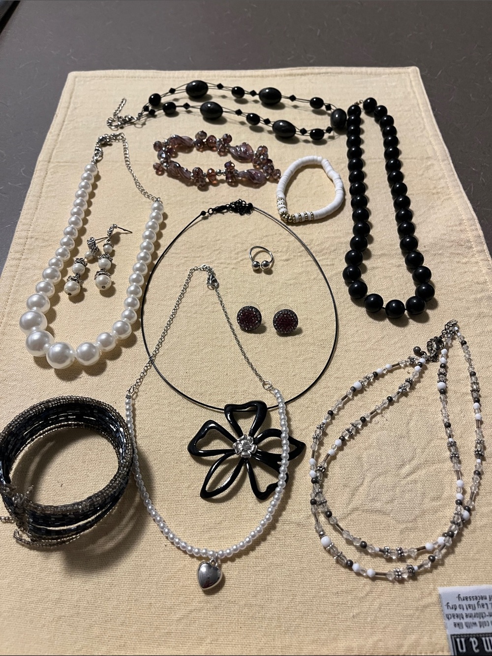 Misc Jewelry Lot - necklaces, earrings, bracelets, nose ring